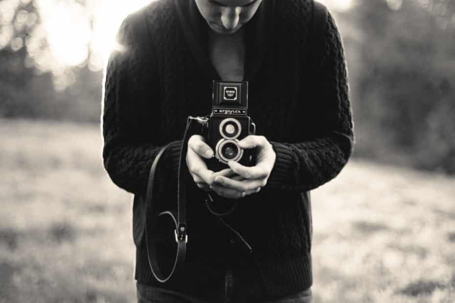 taking a photo
